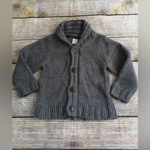 Carter's Charcoal chunk Knit Sweater